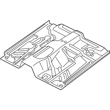 Nissan 74312-3S530 Floor-Front