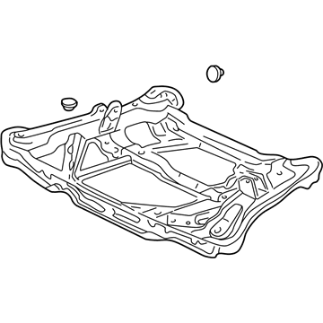 Honda 50300-SDB-A10 Sub-Frame, Rear