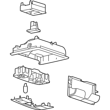 Ford AT4Z-78519A70-BA Overhead Console