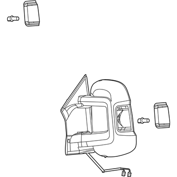 Mopar 5VE99JXWAE Mirror-Outside Rearview