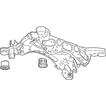 GM 84660444 Suspension Crossmember