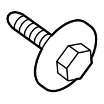 Mopar 6105220AA Screw-HEXAGON Head