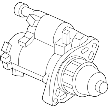 Acura 31200-RK2-A01 Starter Motor Assembly (Dudv1) (Denso)