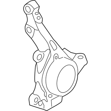Hyundai 51715-2T010 Knuckle-Front Axle, LH