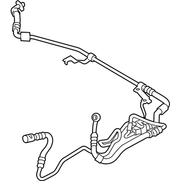 BMW 32-41-6-790-809 Return Pipe