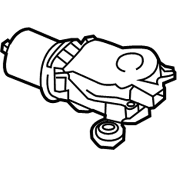 Nissan 28810-3NA0A Motor Assy-Windshield Wiper