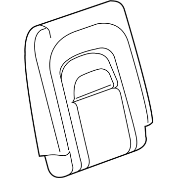 GM 23455712 Seat Back Cover