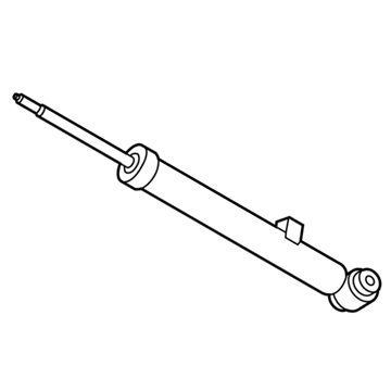 Hyundai 55320-B1000 Rear Right-Hand Shock Absorber Assembly