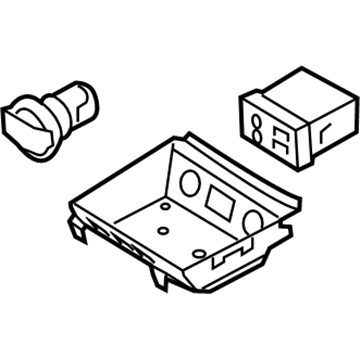 Hyundai 84675-G2AA0-T9Y TRAY ASSY-UPR COVER