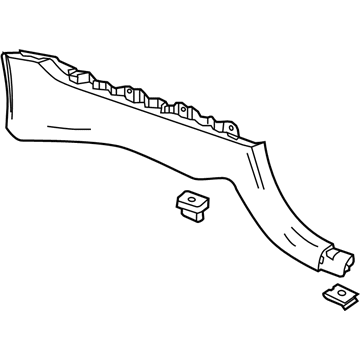 GM 23292467 Lower Trim Panel