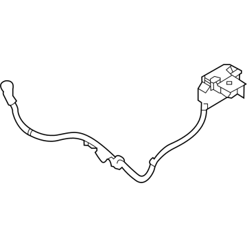 Nissan 24110-6LB0A Cable Assy-Battery To Starter Motor