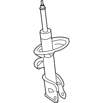 Hyundai 54650-3J000 Strut Assembly-Front, Lh