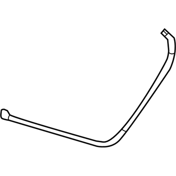 GM 23297407 Rear Weatherstrip