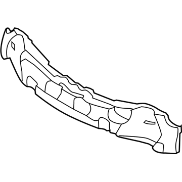 Hyundai 86520-3Y000 Absorber-Front Bumper Energy