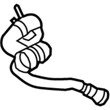 BMW 17-12-7-576-354 Coolant Hose