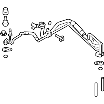 Ford BB5Z-19A834-C Evaporator Tube