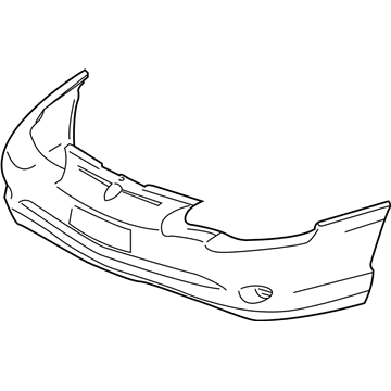 GM 12335836 Bumper Cover