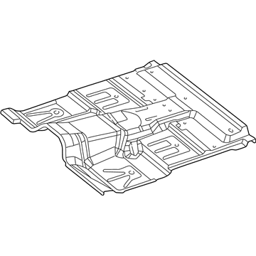 Mopar 55255755AC Panel-Center Floor