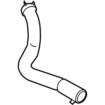 Ford C1BZ-8260-C Upper Hose