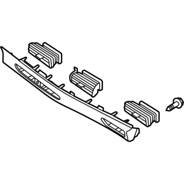 Hyundai 84795-L0000-NNB GARNISH-C/PAD, RH