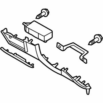 Hyundai 84750-L0000-NNB Panel Assembly-Lower Crash Pad, LH