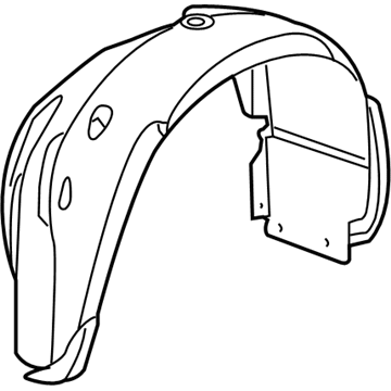 Mopar 5008914AF Shield-Splash