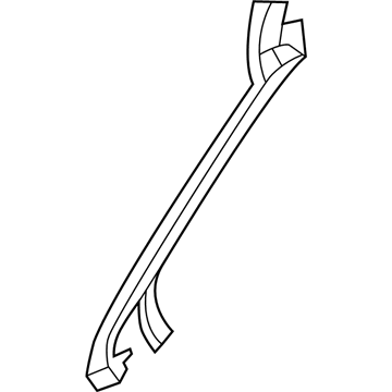 Mopar 4389633AK WEATHERSTRIP-Header And A Pillar