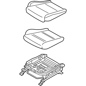 Kia 88100D90112AE Cushion Assembly-Front Seat