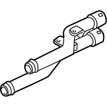 BMW 64-53-8-398-747 Double Pipe