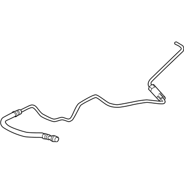 BMW 17-22-7-961-445 Transmission Oil Cooler Line, Flow