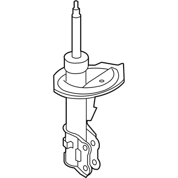 Kia 546611M360 Front Shock Absorber Assembly, Right