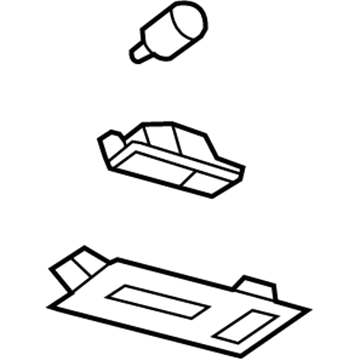 Ford DB5Z-13A701-A Reading Lamp Assembly