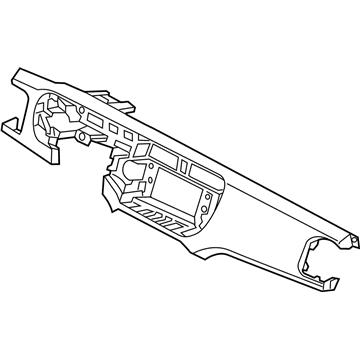 Kia 847301W000DCM Panel-Crash Pad Main Reinforcement