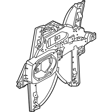 Ford BL1Z-7823201-AA Window Regulator