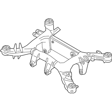 BMW 33-31-6-894-149 Rear Axle Carrier