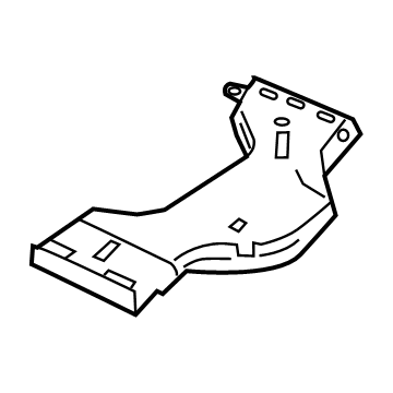 Mopar 68066324AA Duct-A/C And Heater