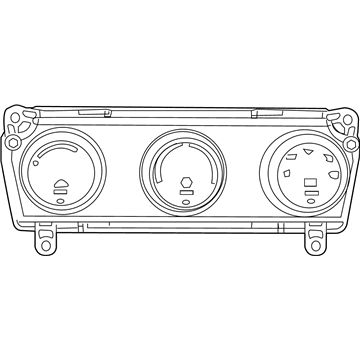 Mopar 55111946AD Air Conditioning And Heater Auxiliary Control Switch