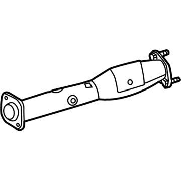 Nissan 20010-9JK0A Exhaust Tube Assembly, Front