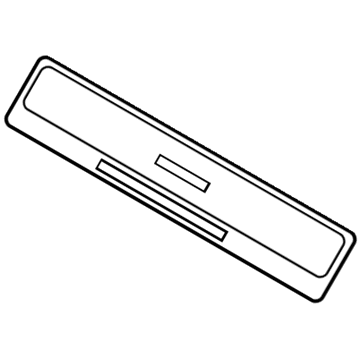 BMW 71-21-8-248-226 "Load-through system locking" sign