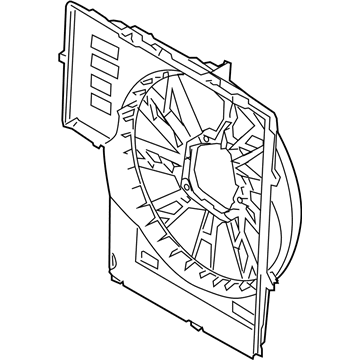 BMW 17-10-7-524-294 Fan Shroud