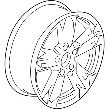 Honda 42700-SZT-A91 Disk, Aluminum Wheel (16X6J) (Tpms) (Kosei)