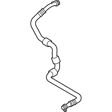 BMW 17-22-8-094-808 ENGINE OIL COOLER PIPE, FLOW