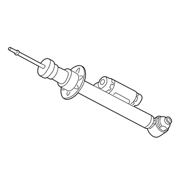 BMW 37-10-6-867-353 Spring Strut Rear Left Vdc