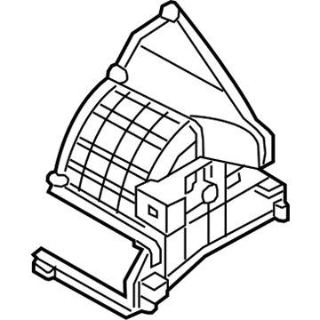 Hyundai 97121-2V010 Case-Intake, RH