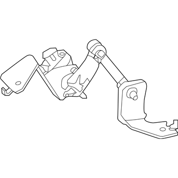 Nissan 53820-4BA0A Sensor Assy-Height, Rear