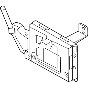 Hyundai 95400-4Z131 Brake Control Module And Receiver Unit Assembly