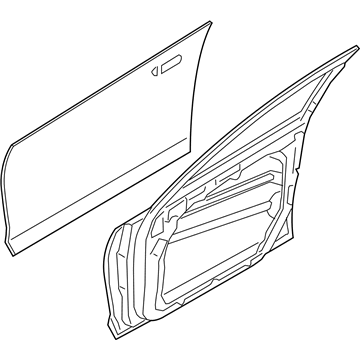 Kia 76003J6000 Panel Assembly-Front Doo