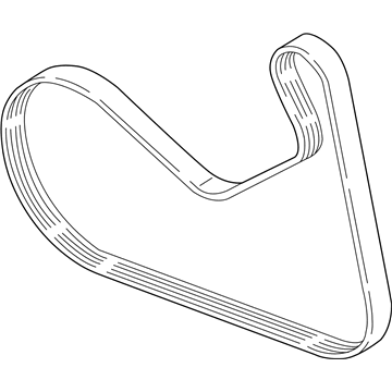 BMW 11-28-9-844-643 RIBBED V-BELT