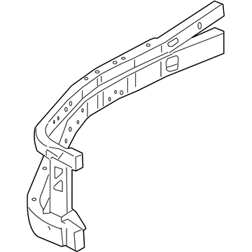 Mopar 55362306AG Radiator Housing