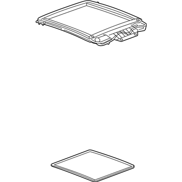 GM 22731428 Sunroof Assembly